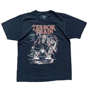 Vintage Fright Rags Terror Train Horror Film Promo T Shirt Size L Rare OOP